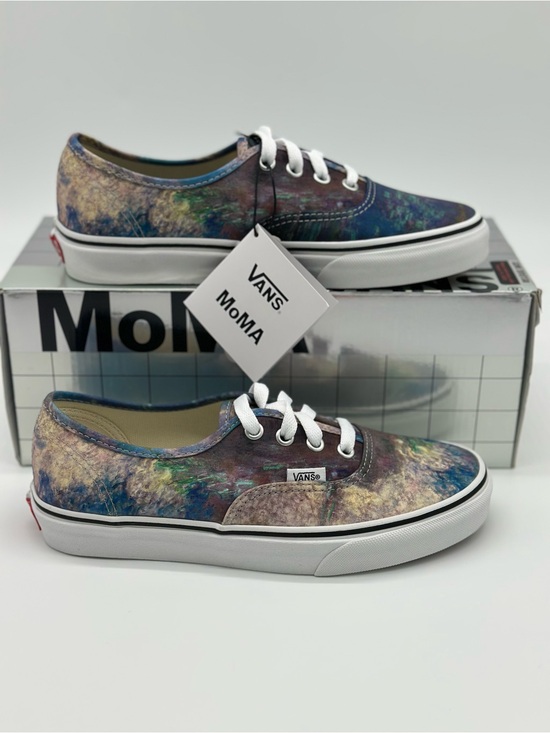 Vans Shoes - Vans x MoMA Multicolor Low Top Sneakers - White Laces